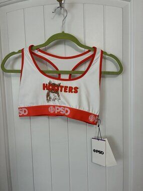Hooters PSD Uniform Sports Bra Size Large